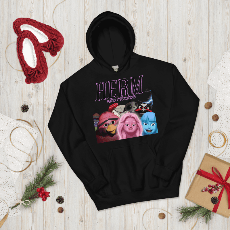 Herm and friends hoodie!